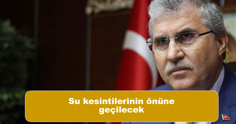 Su kesintilerinin önüne geçilecek