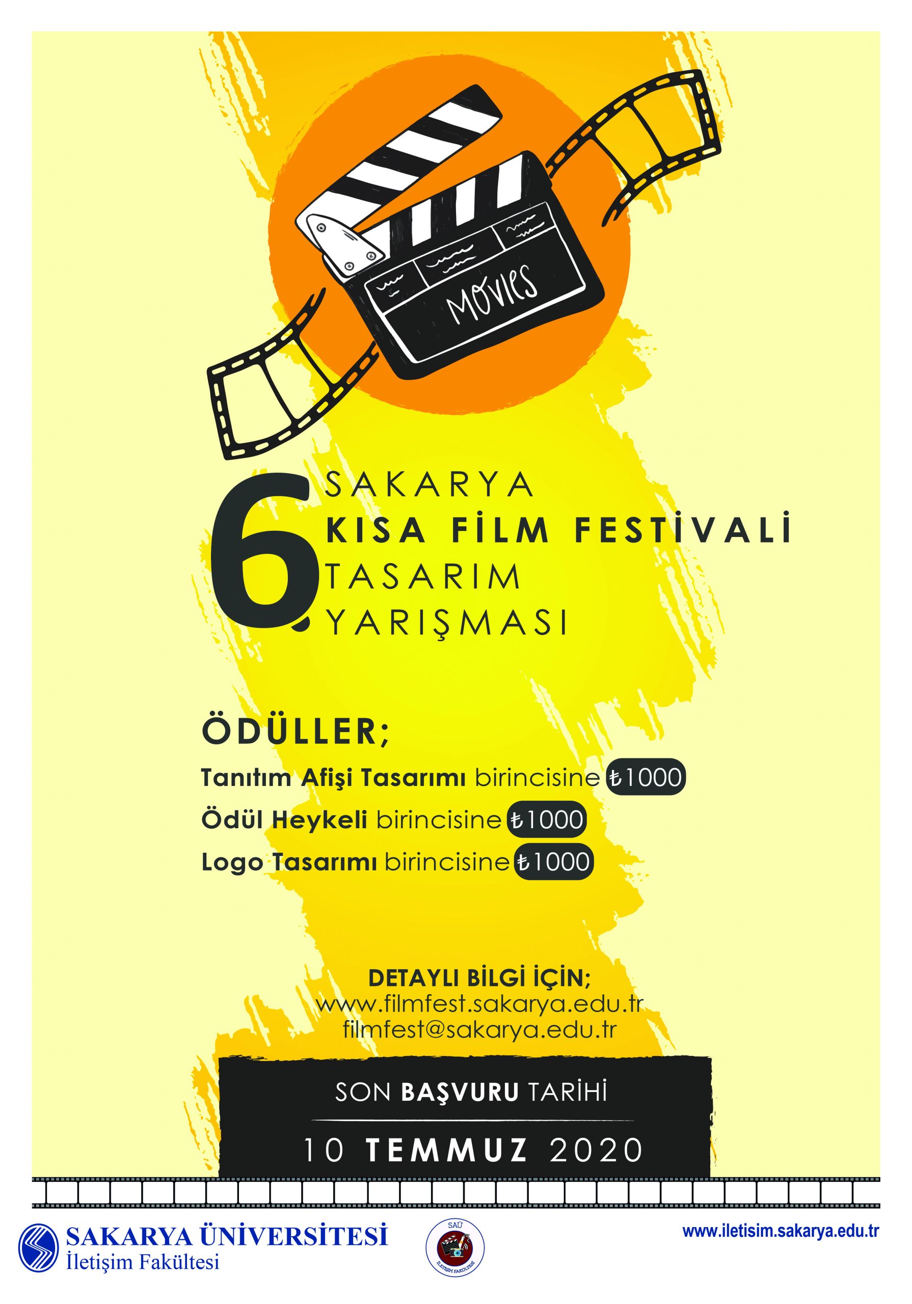 6’ncı Kısa Film Festivali için Tasarım Yarışması