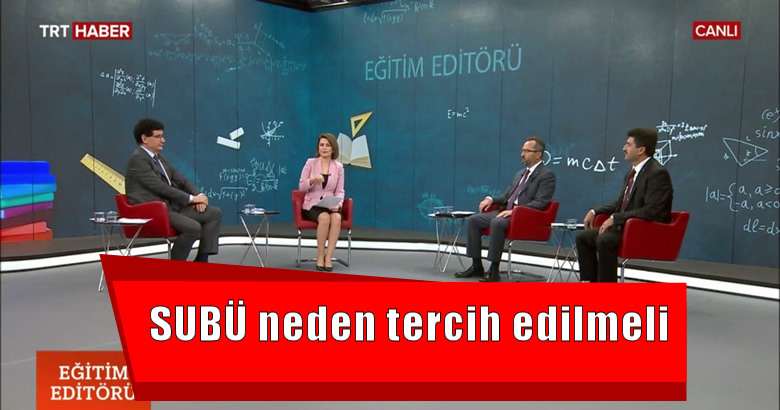 Rektör Sarıbıyık TRT Haber’de anlattı.
