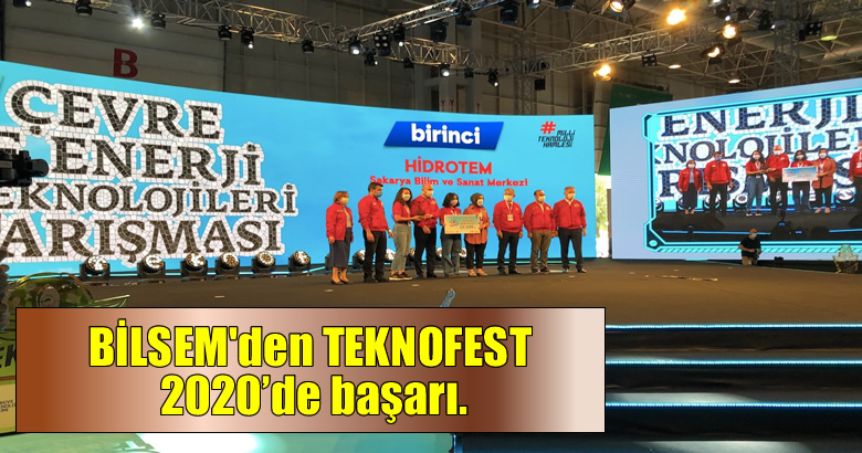 Sakarya BİLSEM, TEKNOFEST 2020’de Çevre Enerji Teknolojileri Yarışması’nda Türkiye Birincisi Oldu.