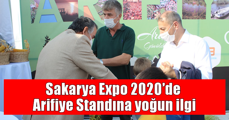 Başkan Karakullukçu Sakarya Expo 2020’de Arifiye Standını gezdi