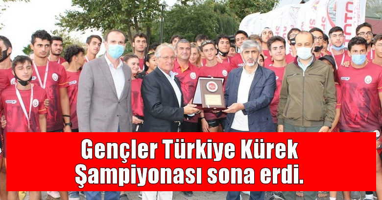 Gençler Türkiye Kürek Şampiyonası sona erdi.