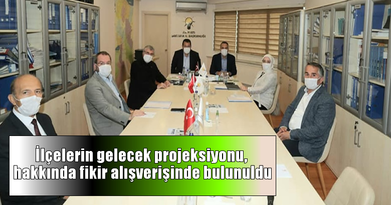 AK Parti Sakarya Aylık İl Koordinasyon ve Değerlendirme Toplantısı Yapıldı