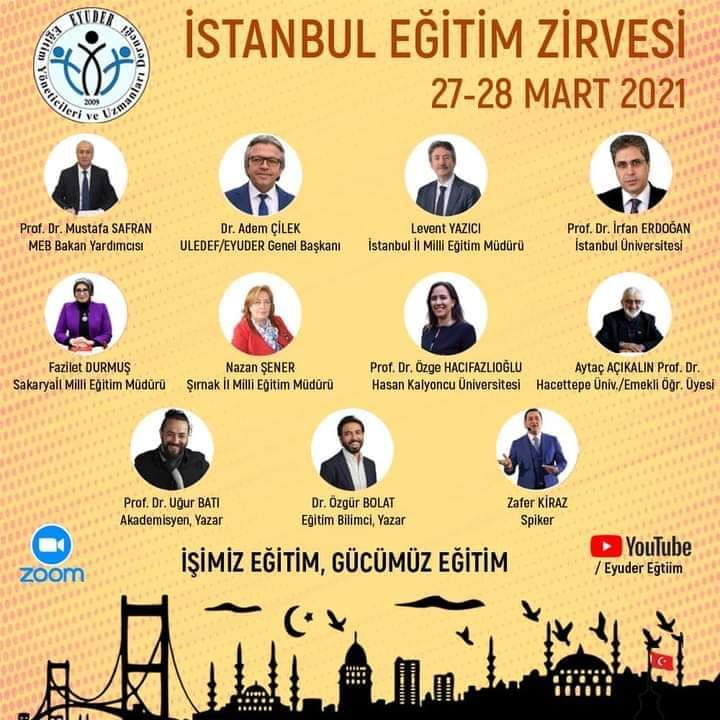 Durmuş İstanbul Eğitim Zirvesi’ne Katılacak