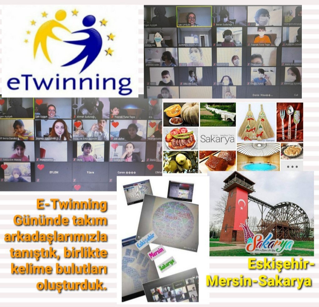 E-Twinning Günü’nü online olarak kutladılar