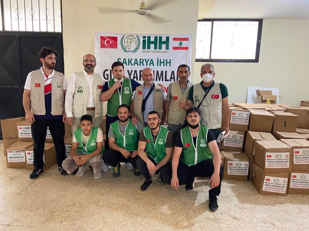 Sakarya İHH Lübnan’da Mülteci Kamplarına Yardım Götürdü