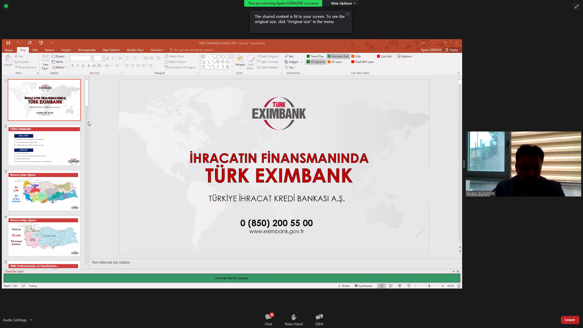Türk Eximbank Yetkilileri SATSO Üyesi İhracatçıları Bilgilendirdi