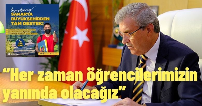 Başkan Yüce, “ Üniversite öğrenimi için şehrimize gelen öğrenci kardeşlerimizin her zaman yanındayız”