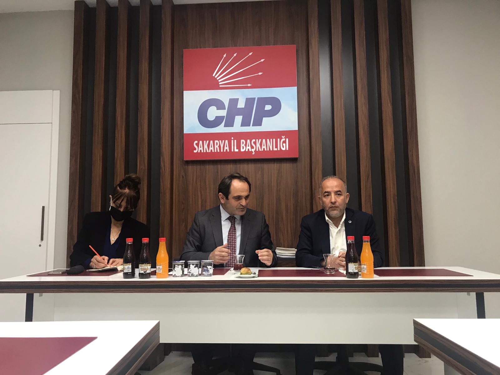 Gelecek Partisi Sakarya’dan CHP Sakarya İl başkanlığına ziyaret…