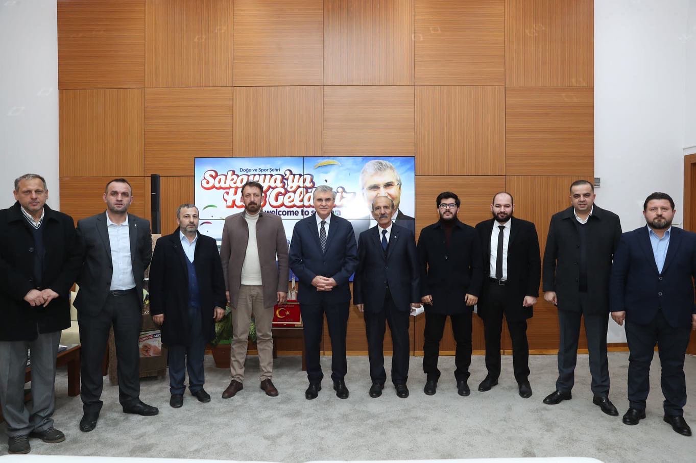 Başkan Yüce’yi ziyaret ettiler