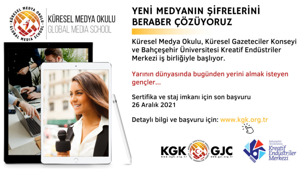 KGK Küresel Medya Okulu İstanbul’da başlıyor
