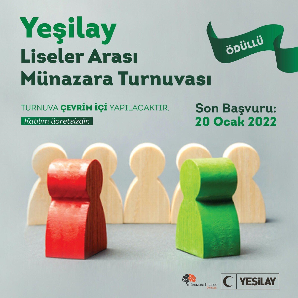 Yeşilay Türkiye Liseler arası münazara turnuvası başlıyor