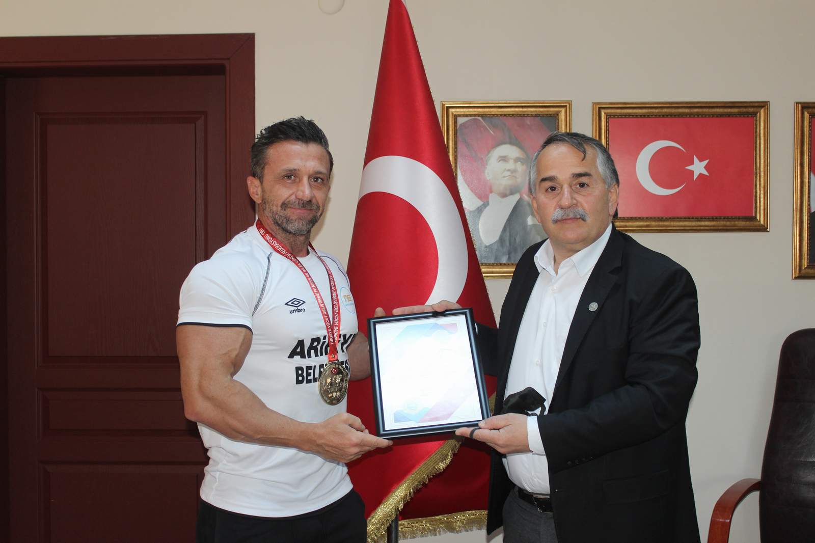 Başkan Türkiye Şampiyonunu ağırladı