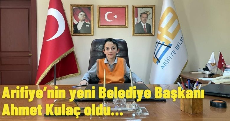  Arifiye’nin yeni Belediye Başkanı Ahmet Kulaç oldu…