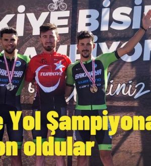 Türkiye Yol Şampiyonası’nda şampiyon oldular