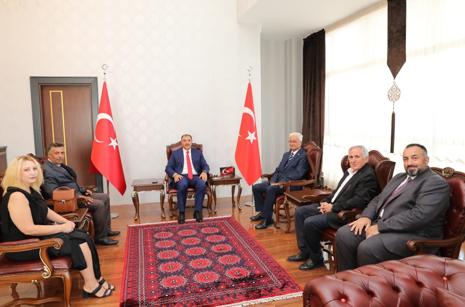 UGC Genel Başkanı Ahmet Öz Sakarya’da ziyaretlerde bulundu