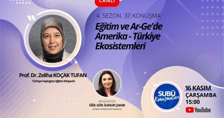  ABD ve Türkiye’nin eğitim ekosistemi konuşulacak