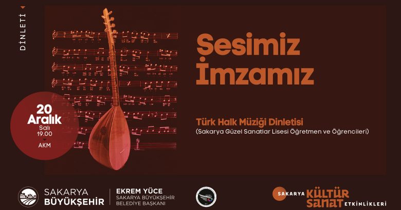  AKM’de Türk Halk Müziği dinletisi