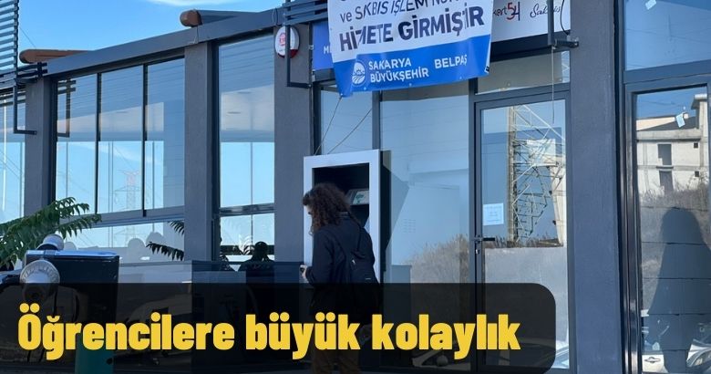 Öğrencilere büyük kolaylık