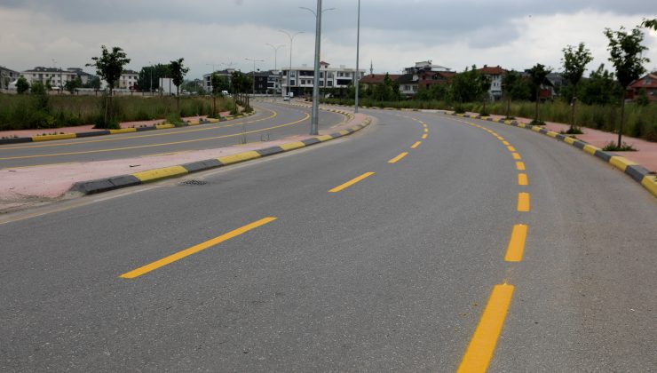 Güvenli sürüş için 3 bin 528 kilometrelik yol çizgisi