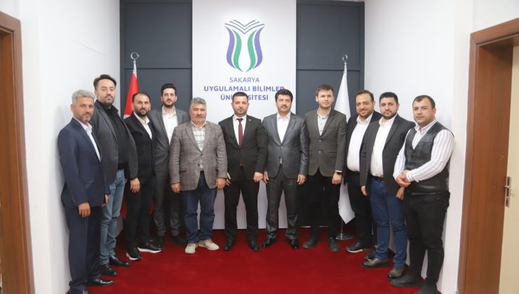 ASRİAD Sakarya’dan SUBÜ Rektörü Sarıbıyık’a ziyaret