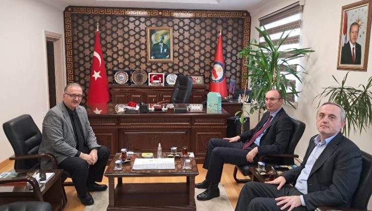 İlçe Kaymakamlarından ziyaret
