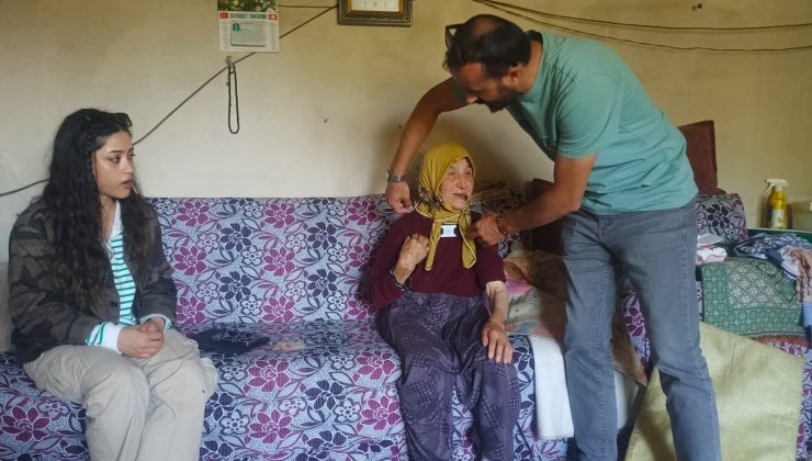 Ormanda bulunan Yeksune Teyze artık güvende