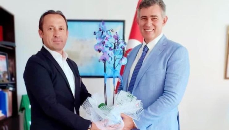 Büyükelçi Metin Feyzioğlu’na makamında ziyaret etti