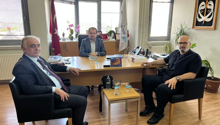 RATED’den Telekom Müdürü Samet Türk’e ziyaret