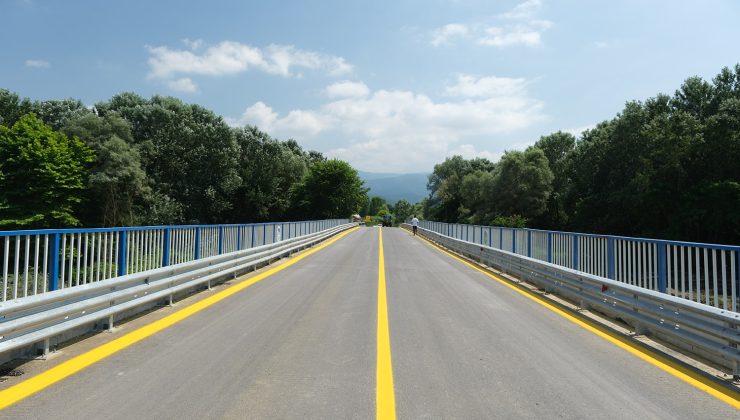 Mollaköy Köprüsü’nde işlem tamam