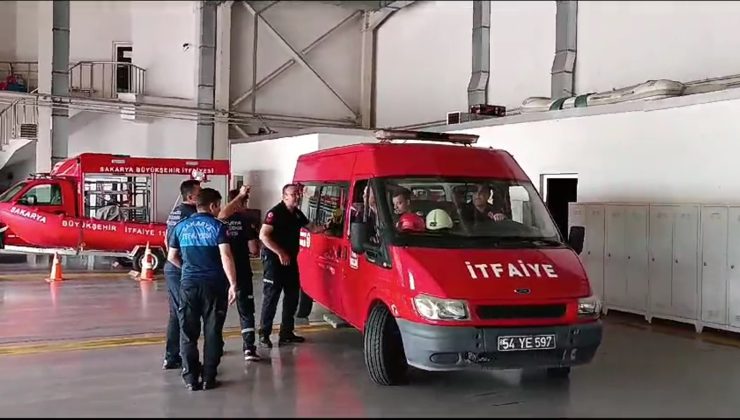 Ekipler sel bölgesine hareket etti