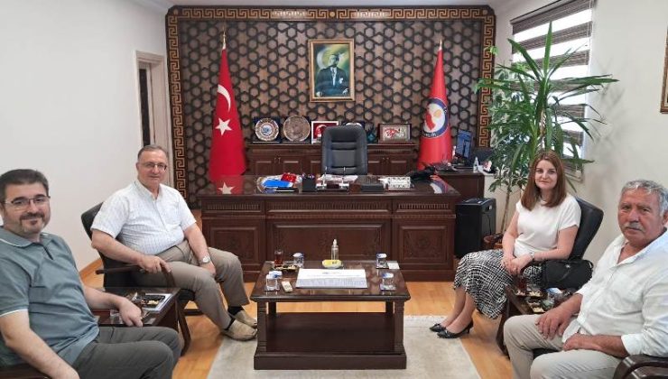 Kaymakamımız Dınkırcı’nın Misafirleri SAÜ Öğretim görevlileri oldu