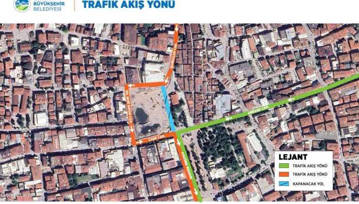 Bankalar Caddesi trafiğe kapanıyor