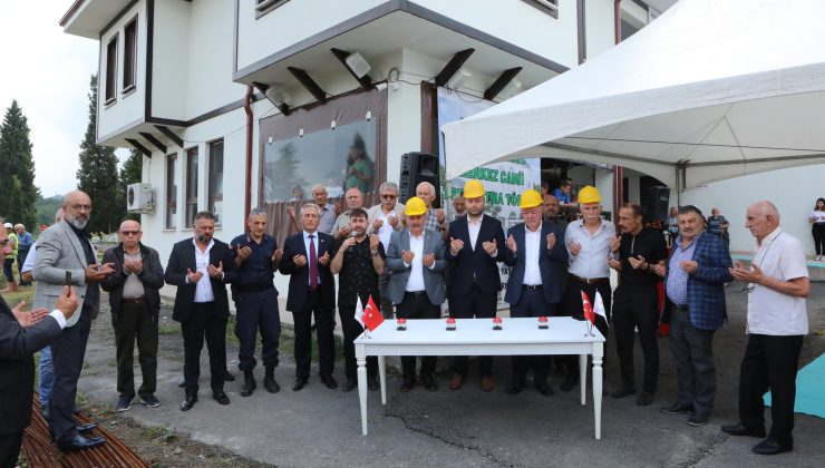 Kemaliye Mahallesi Merkez Camii’nin temeli atıldı