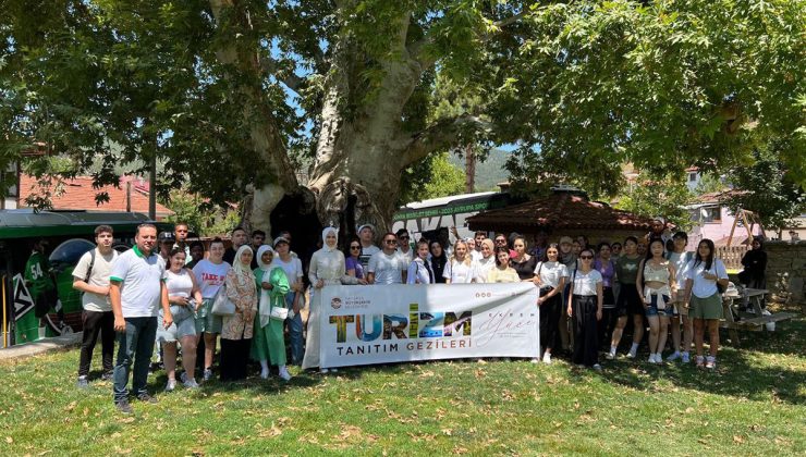 Uluslararası öğrenciler doğa ve tarihe yolculuk yaptı