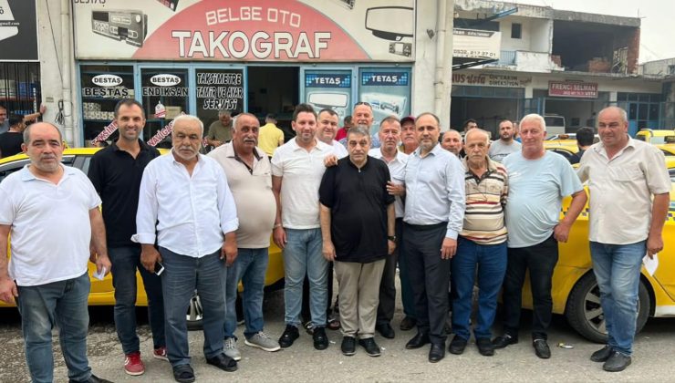Başkan Belge’den taksimetre güncelleme işlemine katkı sağlayanlara teşekkür