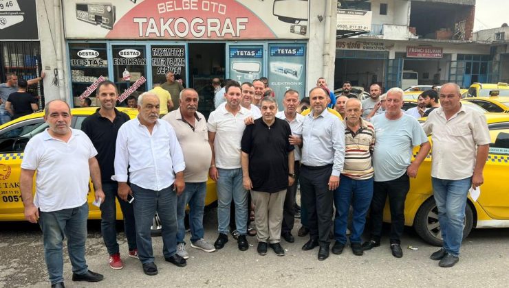 Sakarya Şoförler ve Otomobilciler Esnaf Odası’ndan Taner Belge’ye teşekkür