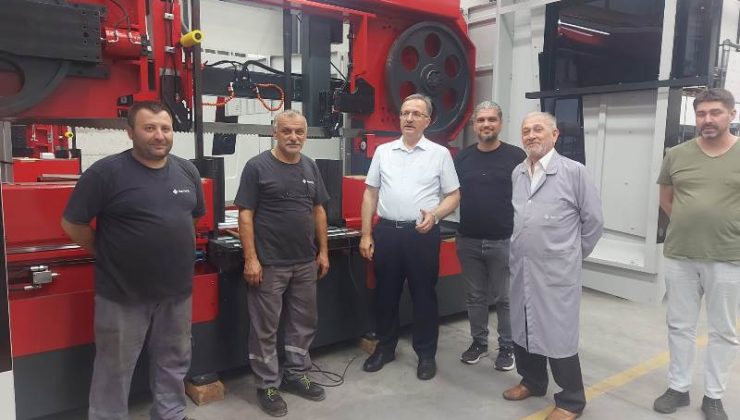 Kaymakam DINKIRCI’dan 1.OSB’de Firmalara ziyaret