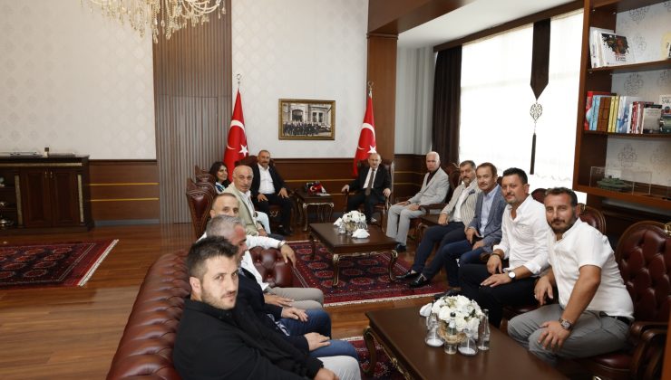 Kentsel dönüşümün hızlandırılması için destek istediler. 