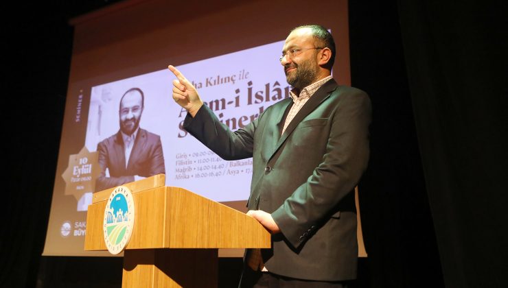 Taha Kılınç Sakaryalıları İslam Coğrafyası’nda gezintiye çıkardı
