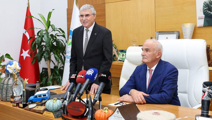 Başkan Yüce, Genel Başkan Yardımcısı Yılmaz’ı ağırladı