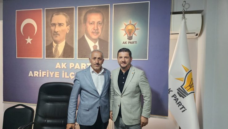 Behlül Bayrak’tan Yeni İlçe Başkanına hayırlı olsun ziyareti