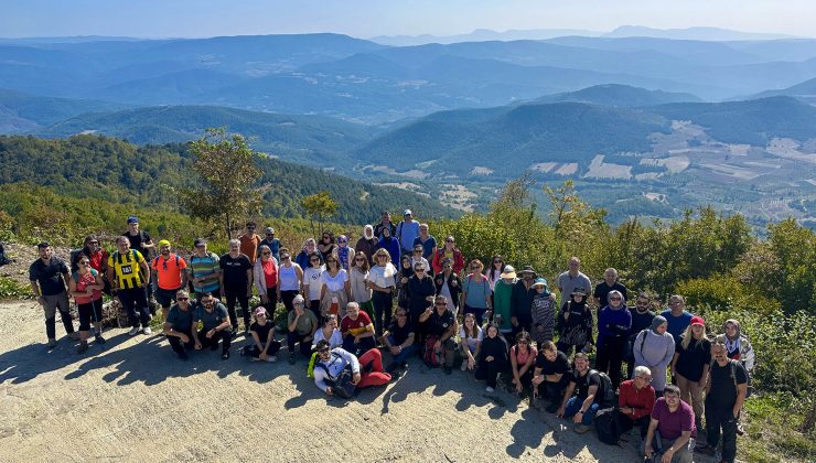 Bin 54 rakımda doyumsuz bir manzaraya ulaştılar