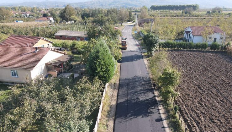 Hacılar Caddesinde Sıcak Asfalt Çalışmaları Devam Ediyor…