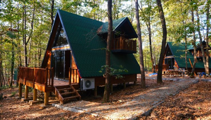 Arifiye İl Ormanı’nda bungalov tatiline güvence