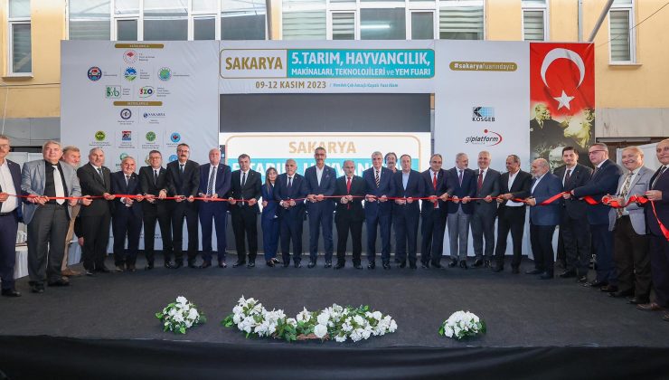 Sakarya 5. Tarım Fuarı Açıldı