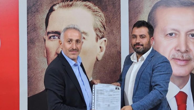 Emrah Arslan Belediye Başkan Aday Adaylığı başvurusunu yaptı