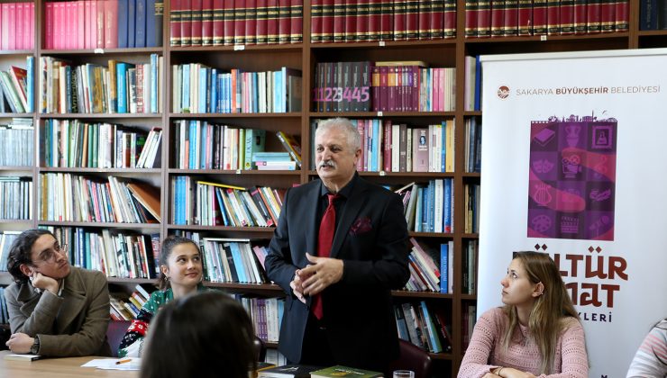 Etkinlikler ‘Sakaryalı Yazarlar Okullarda’ isimli söyleşisi ile devam etti.