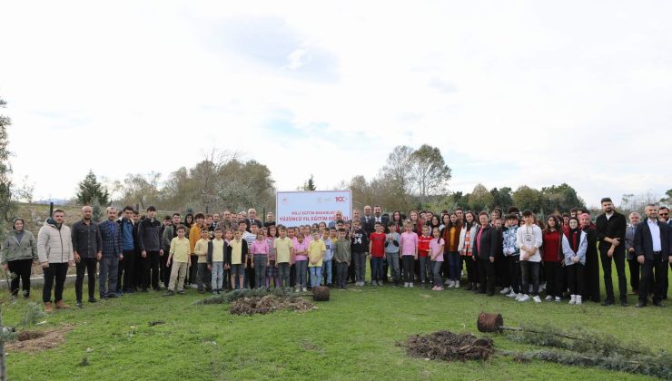 Arifiye Gölya’da Öğretmenler Günü Hatırasına Eğitim Ormanı..