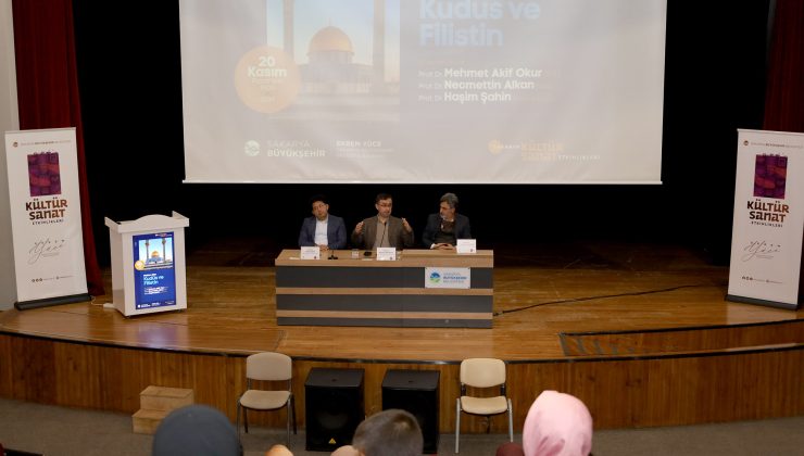 “Maziden Atiye Kudüs ve Filistin” paneli düzenlendi